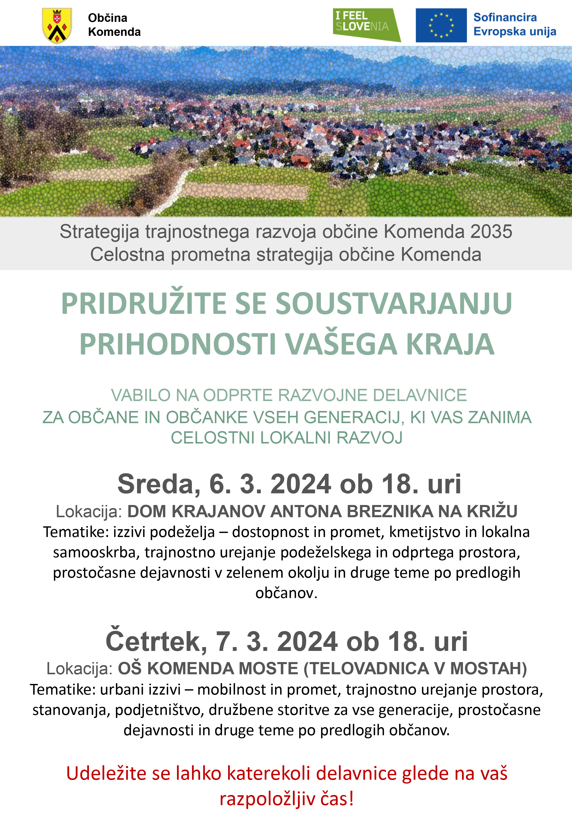 Plakat vabilo strategiji